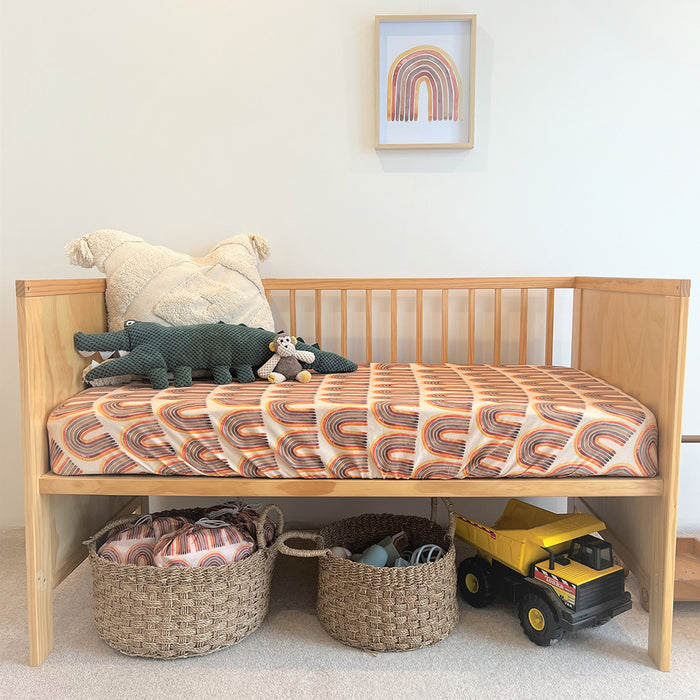 Baby Fitted Bassinet And Cot Sheets