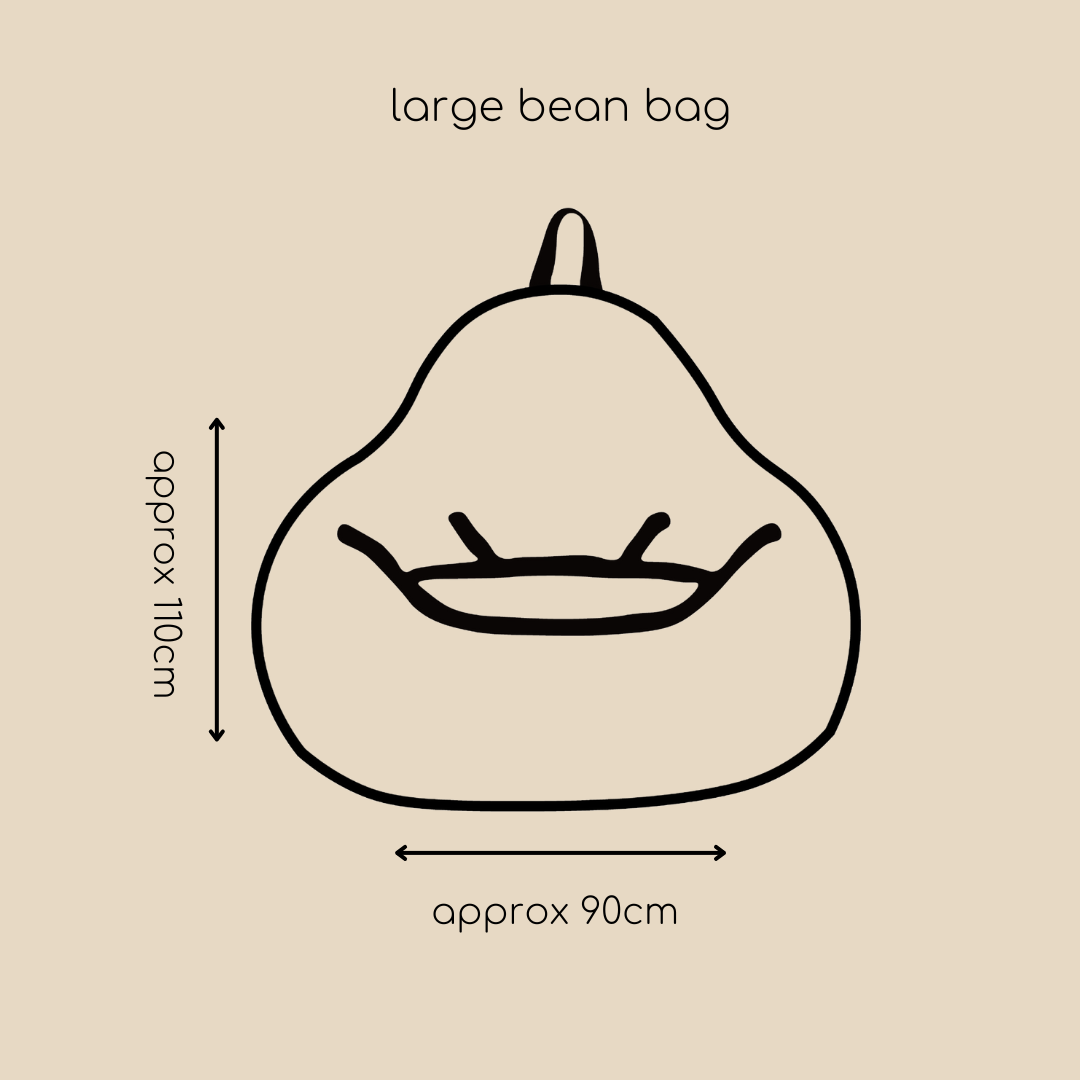 How to choose the right size bean bag eandbco