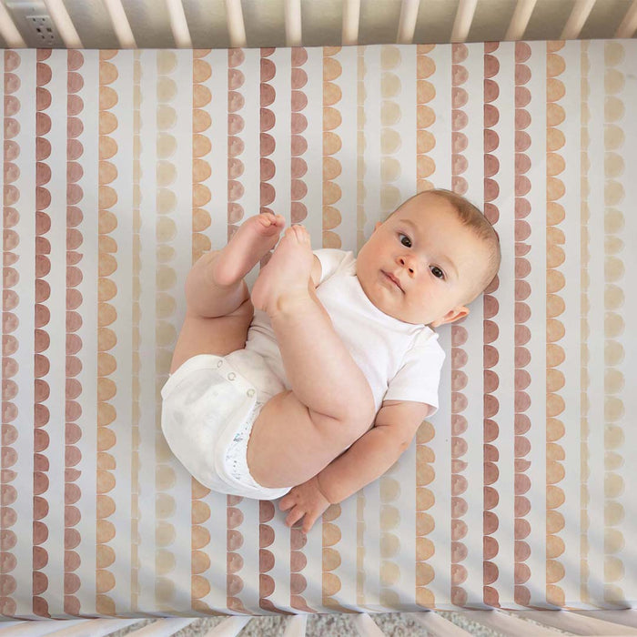 Fitted Cot Sheet | Cotton | Heidi