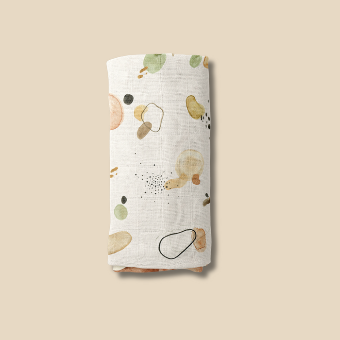 Muslin Baby Wrap  | Abstract Baby